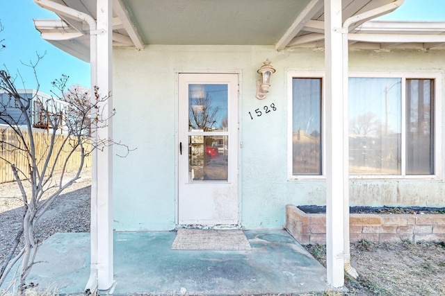 view of entrance to property