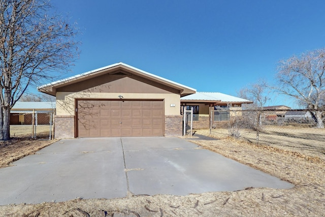 view of ranch-style home