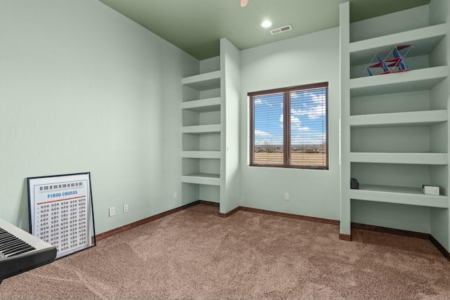 unfurnished bedroom with carpet