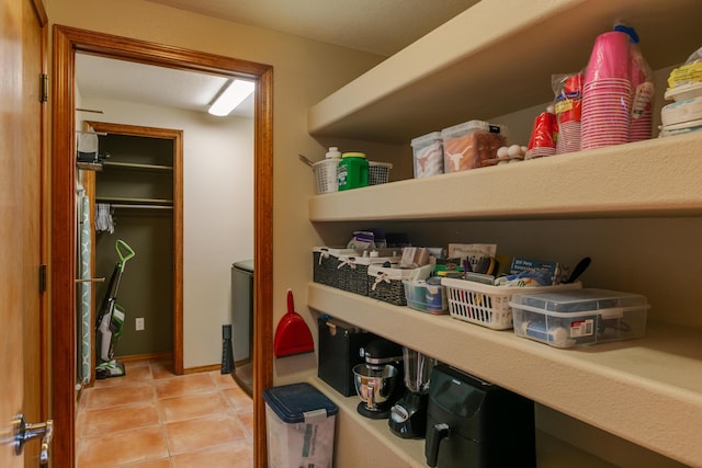 view of pantry