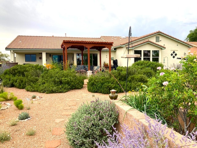 view of rear view of house