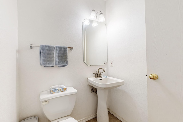 bathroom with toilet