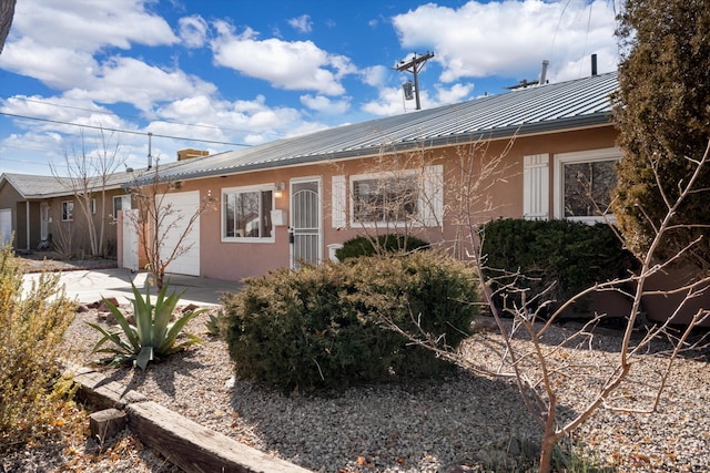 view of ranch-style home