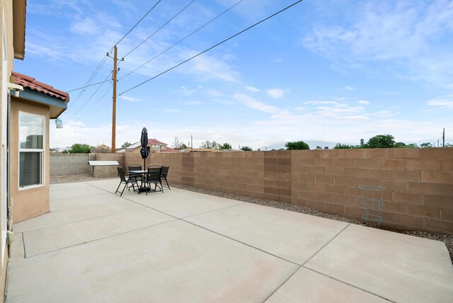 view of patio / terrace