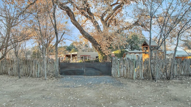 view of gate