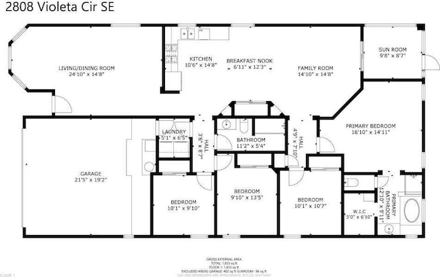 view of layout