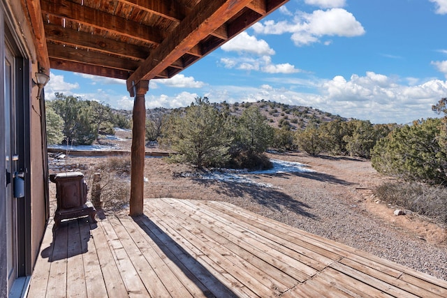 view of deck