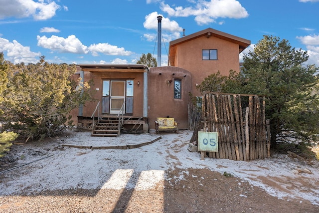 view of rear view of house