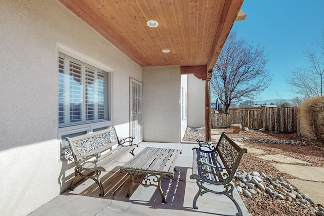 view of patio / terrace