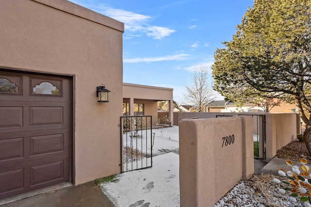 view of entrance to property