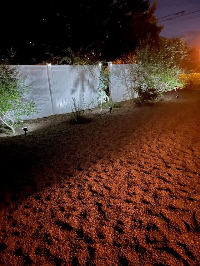 view of entry to storm shelter