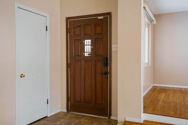 view of entrance foyer