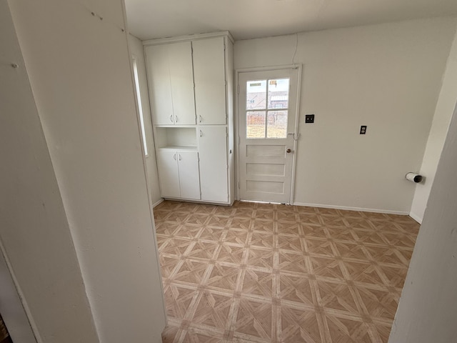 view of laundry room