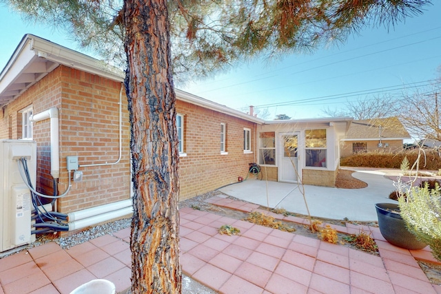 exterior space with a patio area