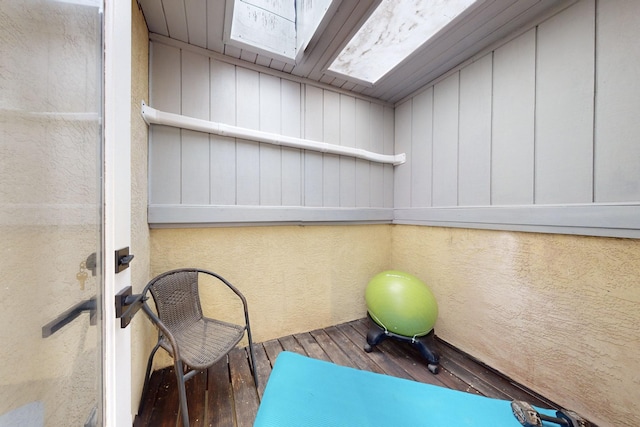 13428 Panorama Loop NE, Albuquerque, NM 87123 - workout area featuring hardwood / wood-style floors