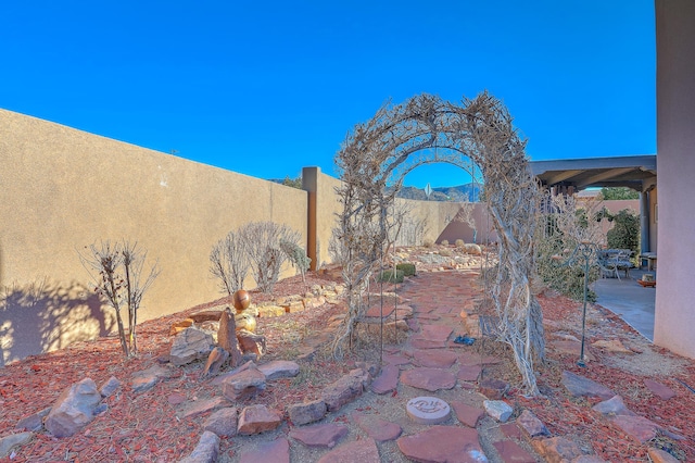 view of patio