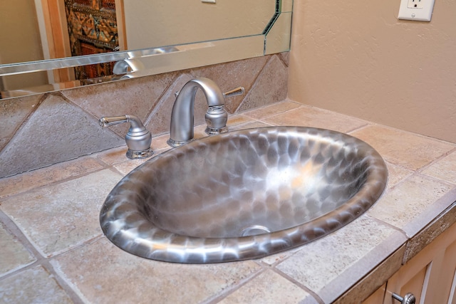 room details with sink