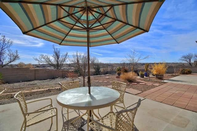 view of patio / terrace