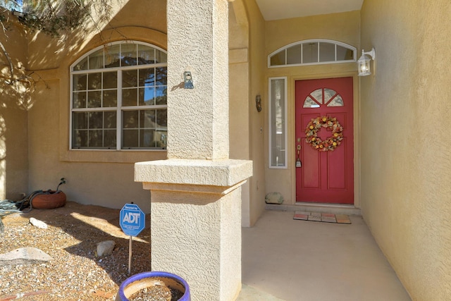 view of property entrance