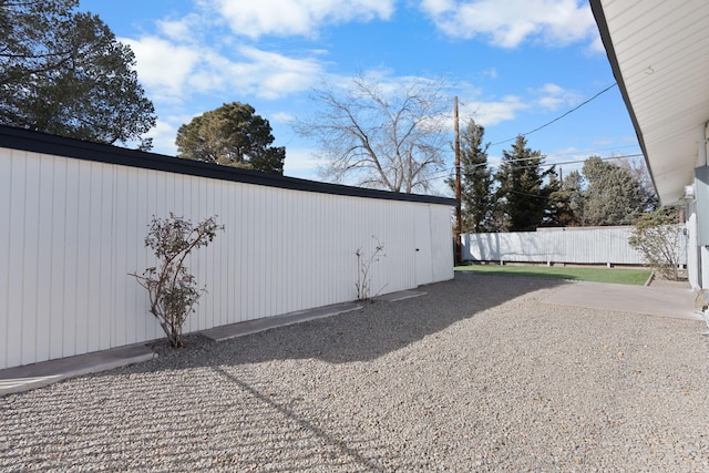 view of home's exterior