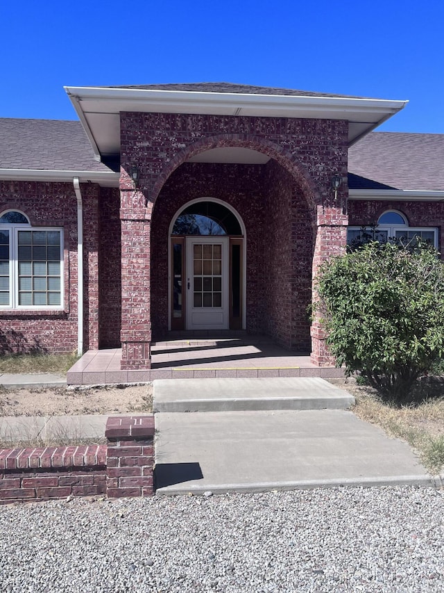 view of property entrance