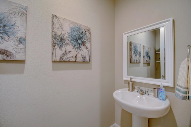 bathroom with sink