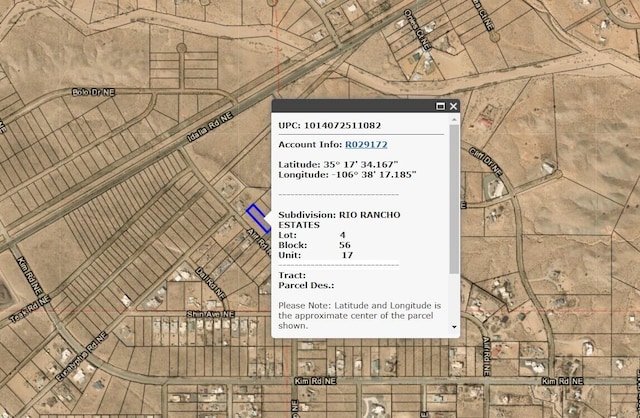 Lam Ct NE, Rio Rancho NM, 87144 land for sale