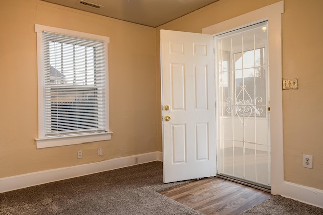 view of entrance foyer