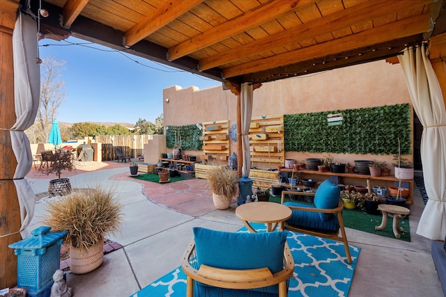 view of patio / terrace