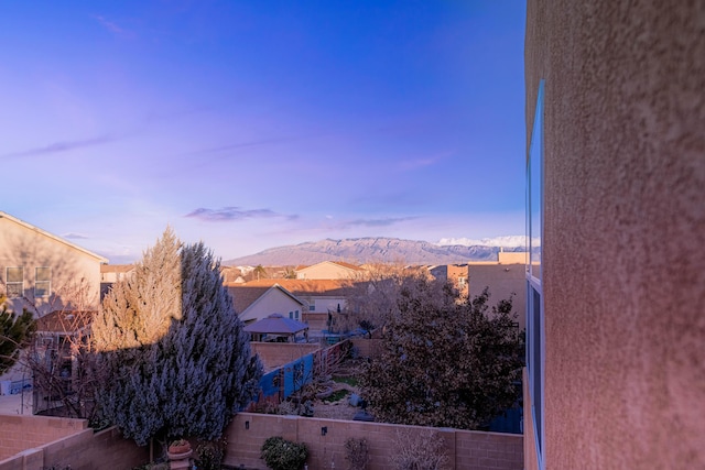 property view of mountains