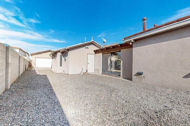 rear view of property with a patio