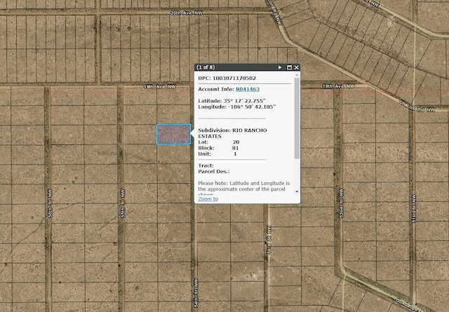 0 54th St NW, Rio Rancho NM, 87144 land for sale