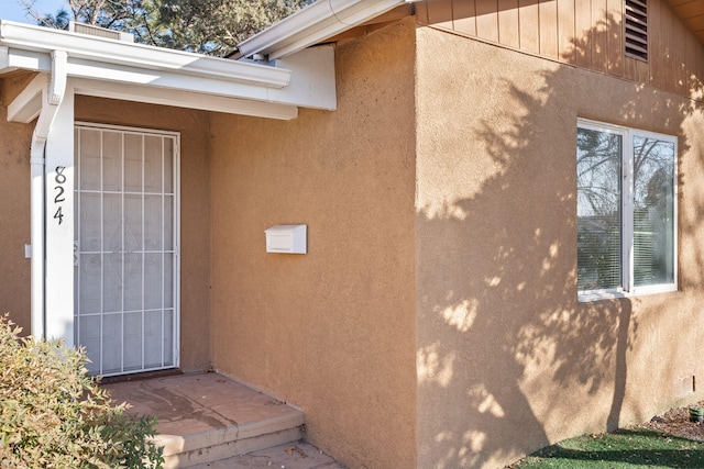 view of entrance to property