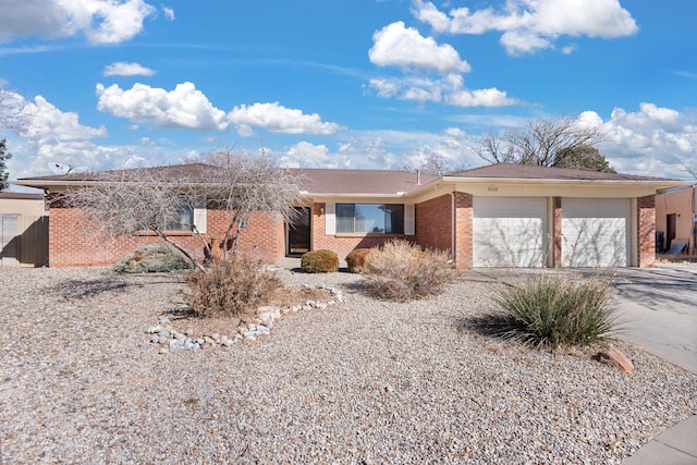 ranch-style house with a garage