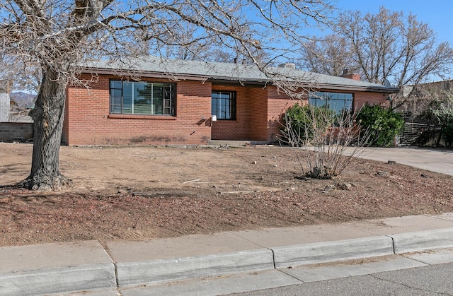 view of ranch-style house