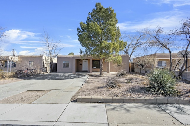 view of pueblo-style house