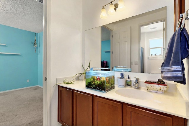 836 Mesa Roja Trl NE, Rio Rancho, NM 87144 - bathroom featuring vanity and baseboards