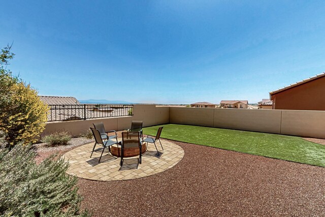 836 Mesa Roja Trl NE, Rio Rancho, NM 87144 - view of patio