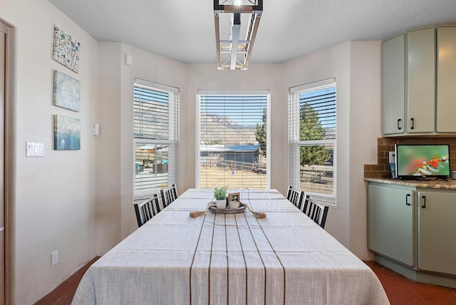 view of dining space