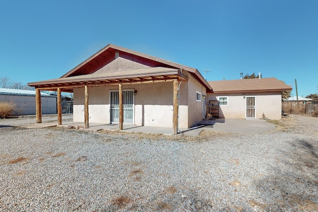 view of back of house