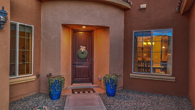 view of property entrance