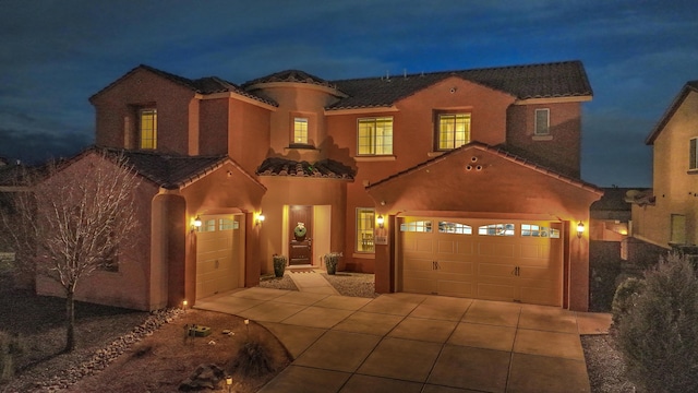 view of mediterranean / spanish-style home