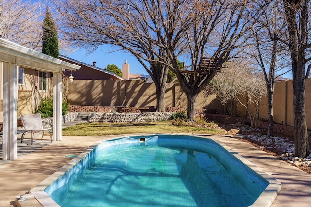 view of pool