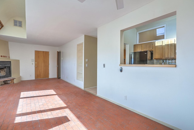 view of unfurnished living room