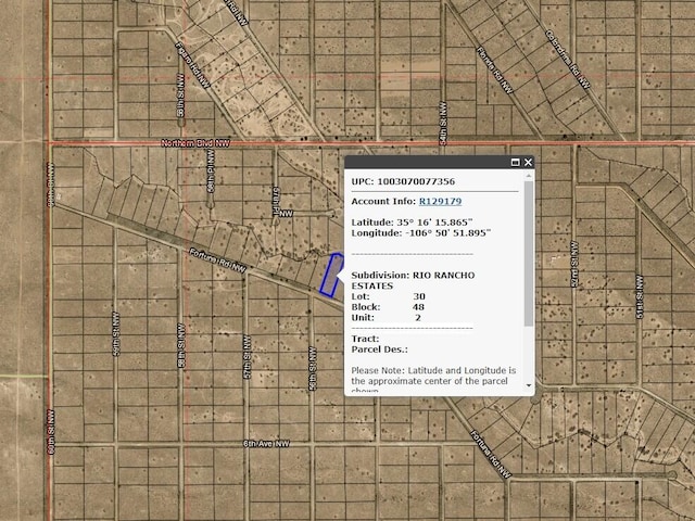 00 Fortuna Rd NW, Rio Rancho NM, 87124 land for sale