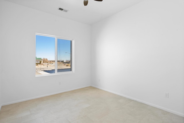 1145 15th St SE, Rio Rancho, NM 87124 - spare room featuring ceiling fan