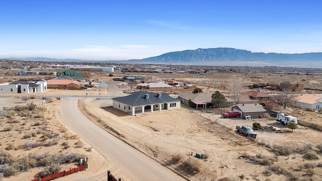 1145 15th St SE, Rio Rancho, NM 87124 - bird's eye view with a mountain view