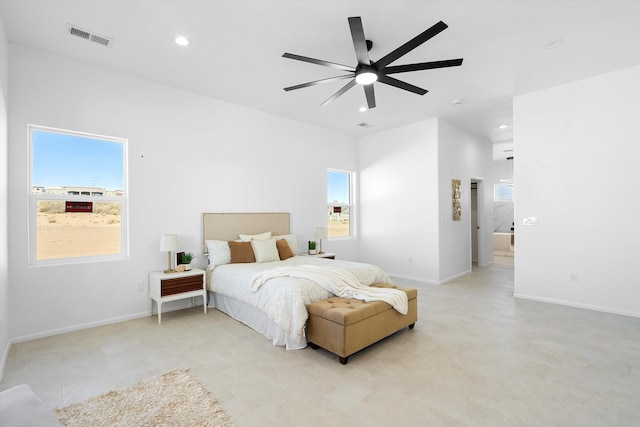 1145 15th St SE, Rio Rancho, NM 87124 - bedroom with ceiling fan