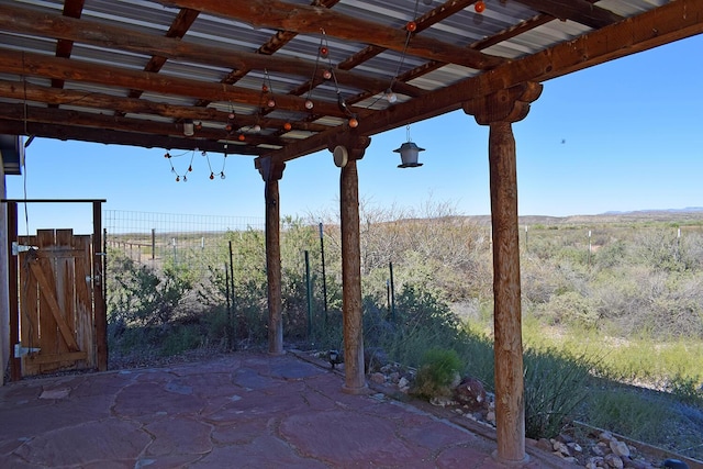 view of patio