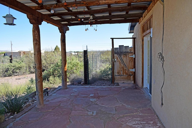 view of patio